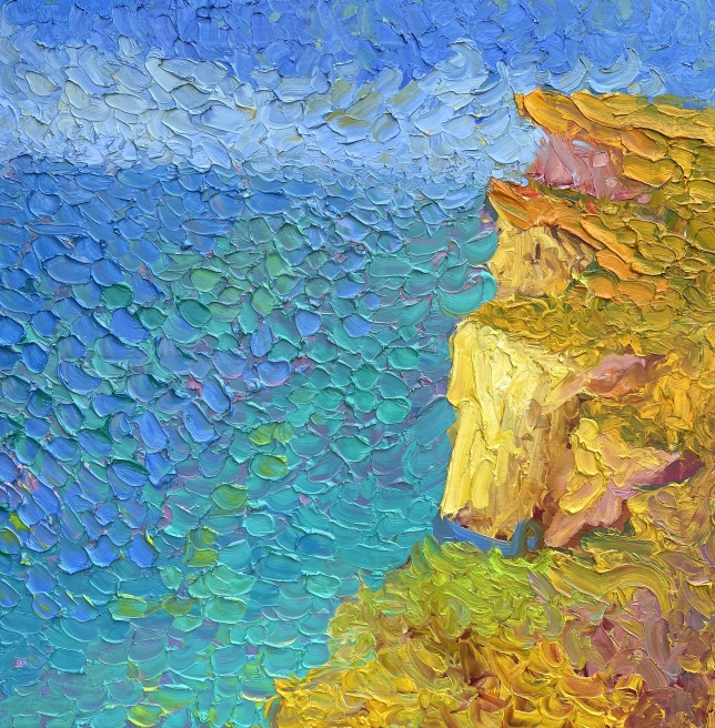 Painting for sale online - THE BLUE DISTANCE