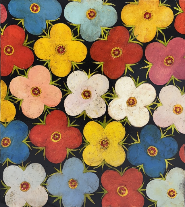 Painting for sale online - Flowers dance