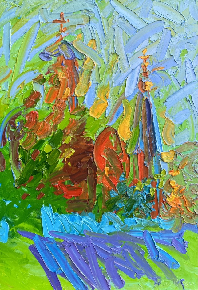 Painting for sale online - Church of theArchangel Michael