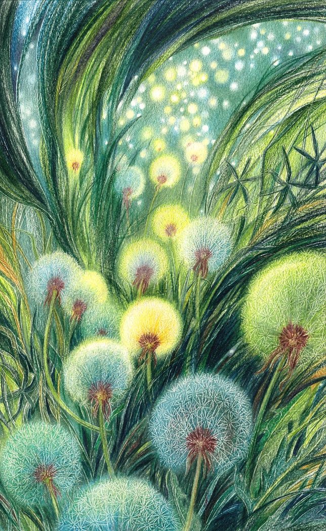 Painting for sale online - THE DANDELION WAY