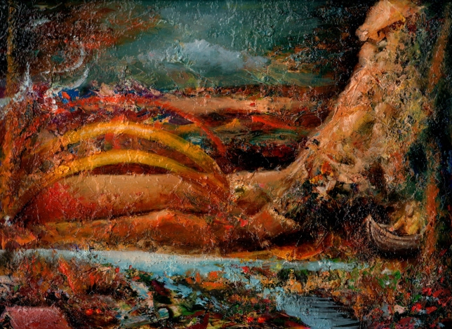 Painting for sale online - Strange Places Come Across