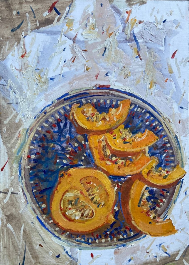 Painting for sale online - Still life with pumpkins