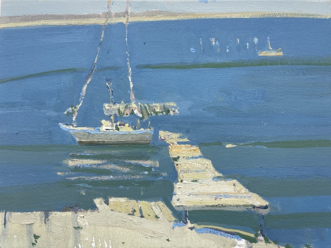 Painting for sale online - Yacht club