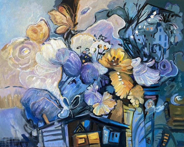 Painting for sale online - Evening Nectar