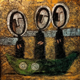 Painting for sale online - A boat