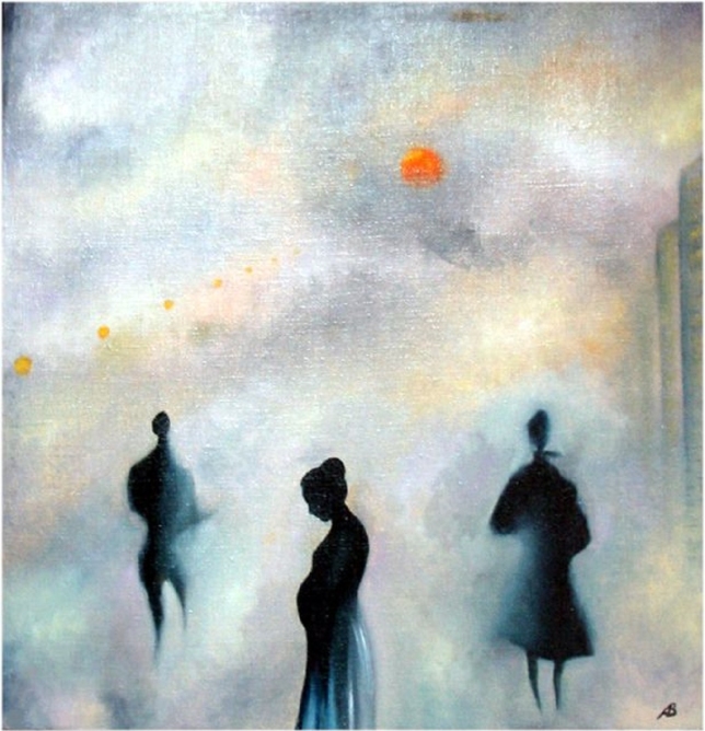Painting for sale online - The Walk in a Mist 3