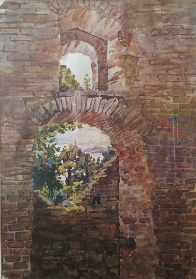 Painting for sale online - Fortress