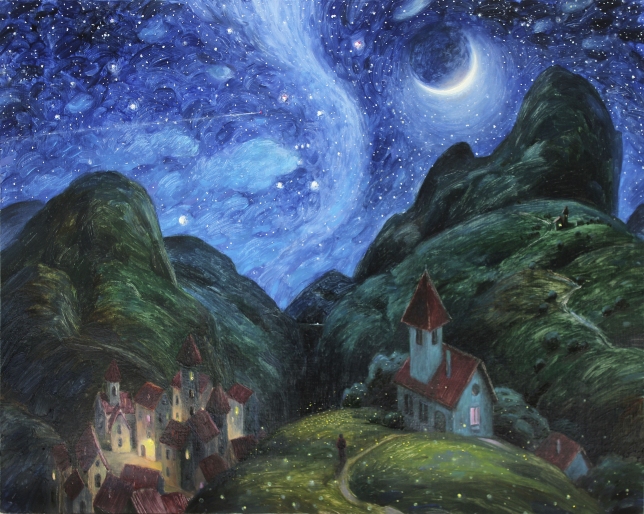 Painting for sale online - STARRY STARRY NIGHT