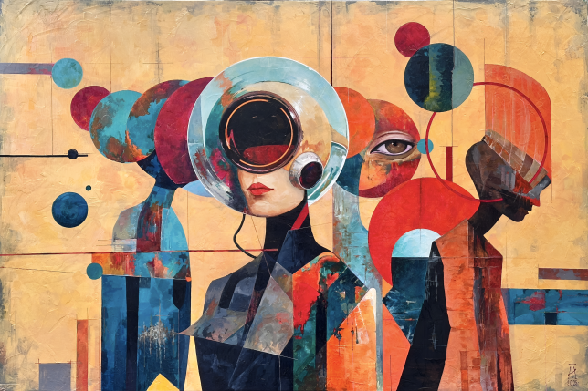 Painting for sale online - 150 days from Earth