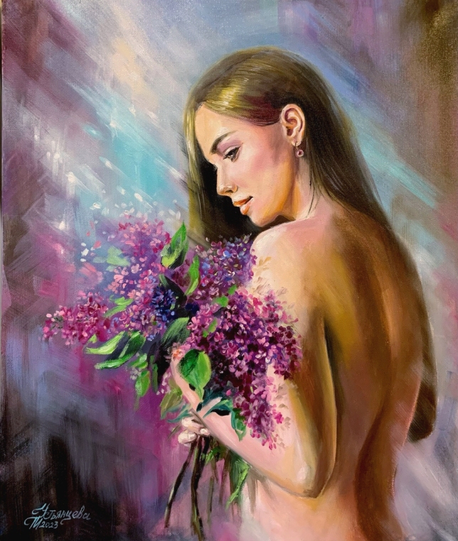 Painting for sale online - Woman