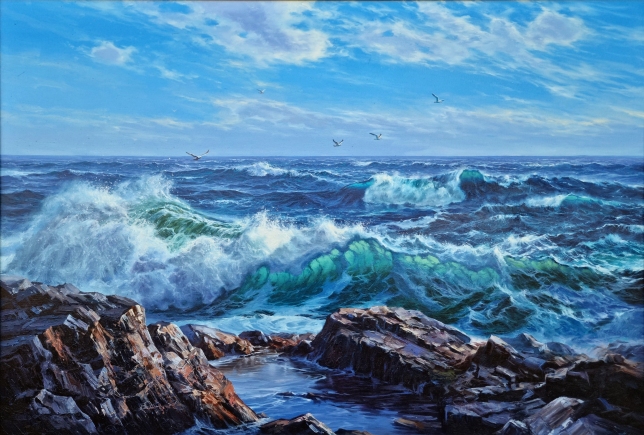 Painting for sale online - Wave