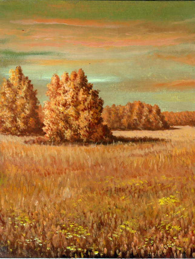 Painting for sale online - Gold September