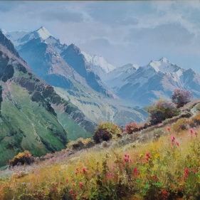 Painting for sale online - Elbrus region