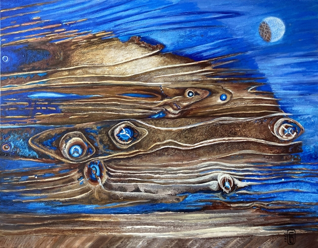 Painting for sale online - Lunar Eclipse