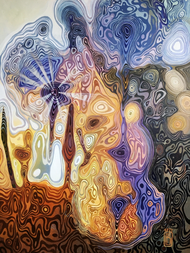 Painting for sale online - Dandelion Paradise