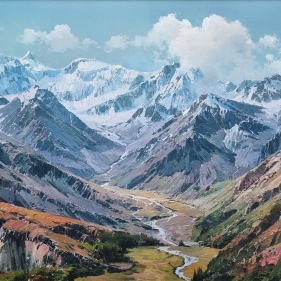 Painting for sale online - Belukha (the highest point of the Altai Mountains)