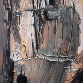 Painting for sale online - Shigir Idol. Composition No. 8