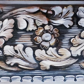 Painting for sale online - Russian House. Composition No 7