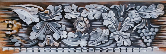 Painting for sale online - Russian house. Composition No. 8.