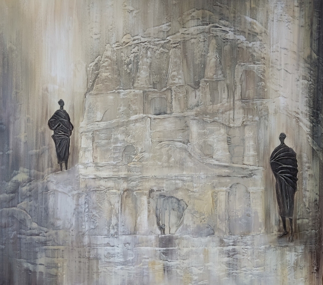 Painting for sale online - Above eternal peace.