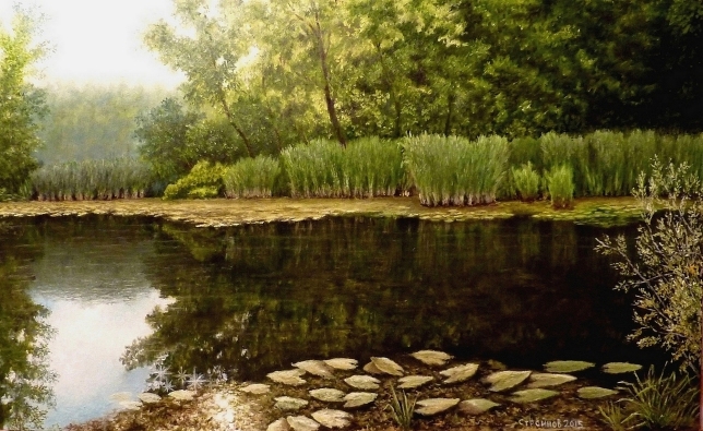 Painting for sale online - Forest Lake