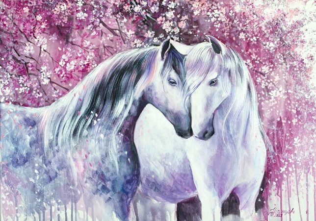 Painting for sale online - Horses