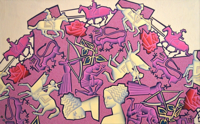 Painting for sale online - Knight Tale