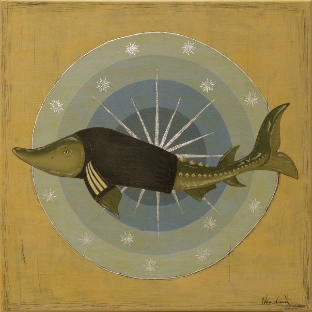 Painting for sale online - Modern Sturgeon