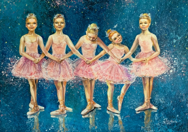 Painting for sale online - One minute before the performance