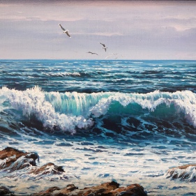 Painting for sale online - Wave -002
