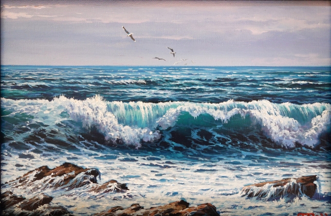 Painting for sale online - Wave -002