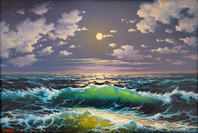 Painting for sale online - Wave -003