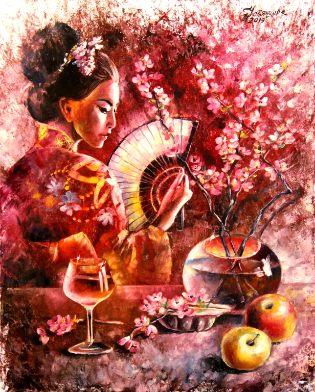 Painting for sale online - It's time for flowering