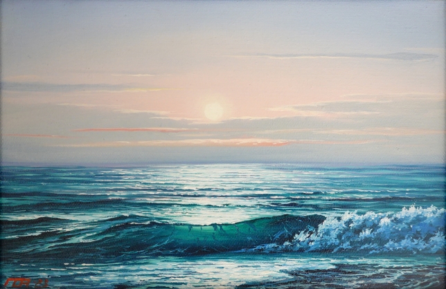 Painting for sale online - Wave -006