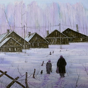 Painting for sale online - With grandma