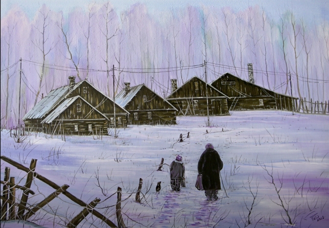 Painting for sale online - With grandma