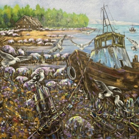 Painting for sale online - Worked