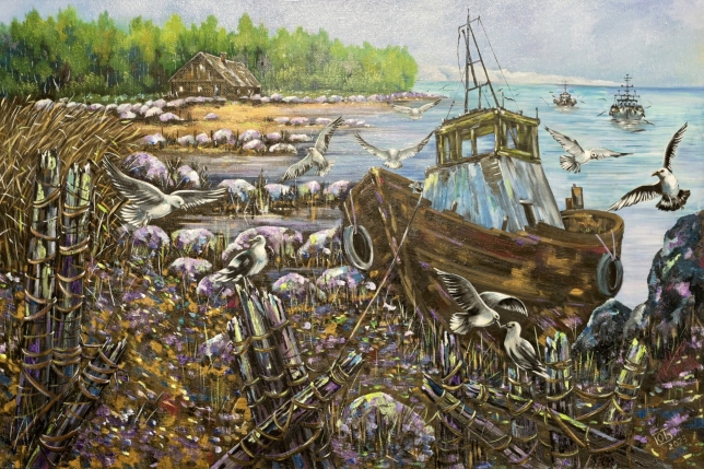 Painting for sale online - Worked