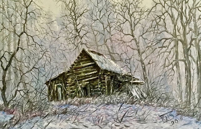 Painting for sale online - Old house