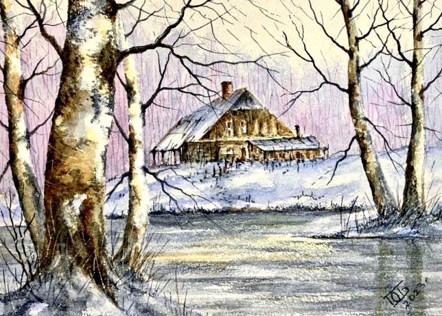 Painting for sale online - Winter