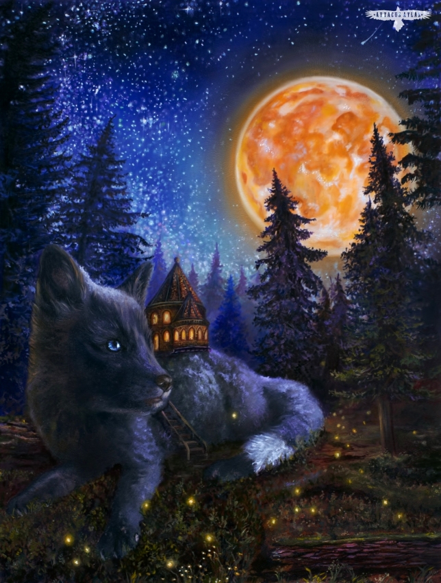 Painting for sale online - Magical night
