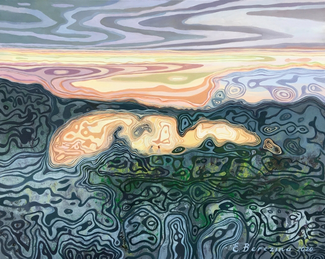 Painting for sale online - Looking into Eternity