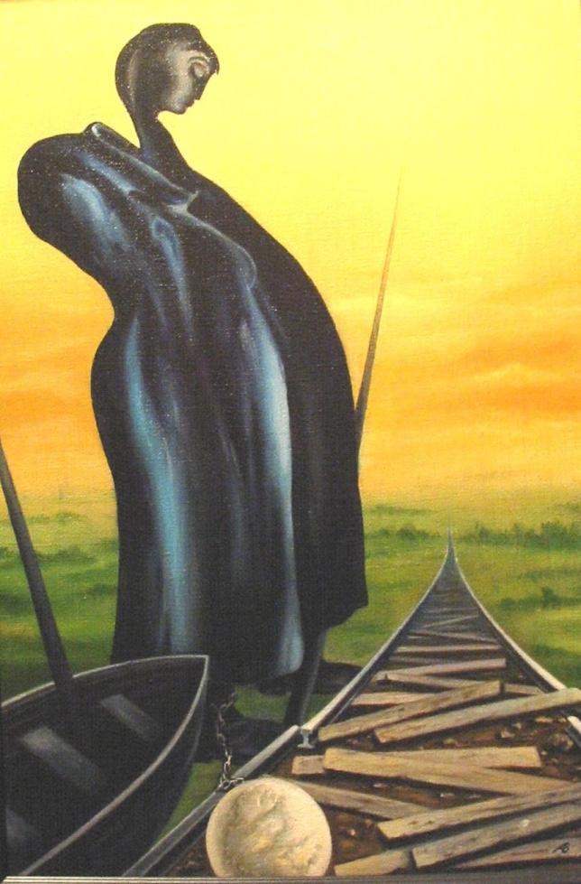 Painting for sale online - The Switchman