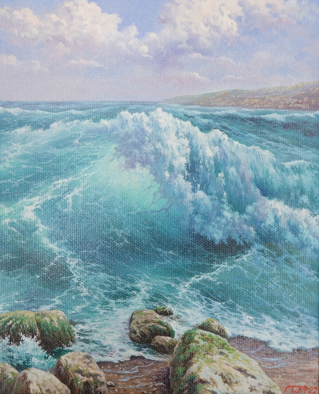 Painting for sale online - Wave -011