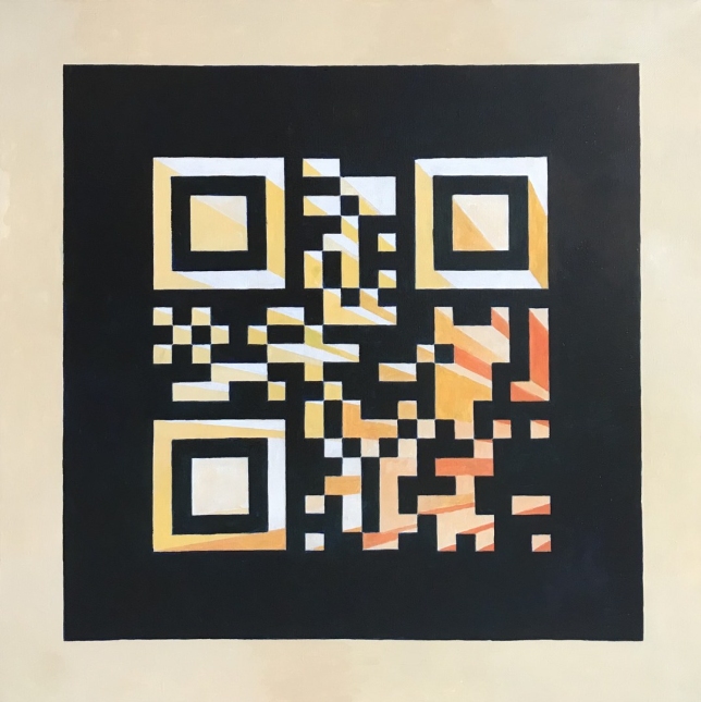 Painting for sale online - Beyond the Black Square