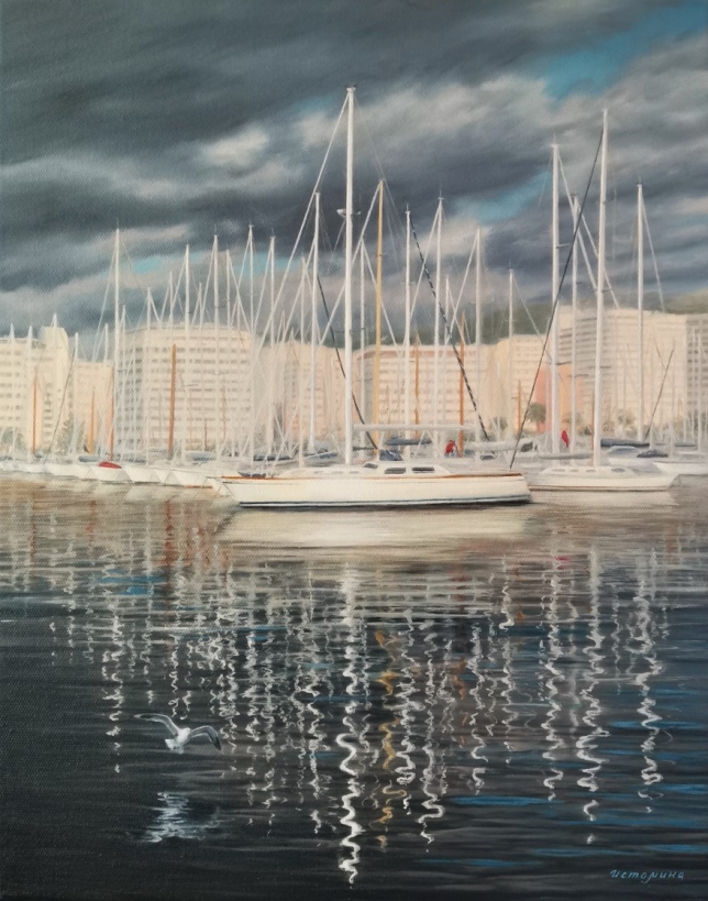 Painting for sale online - After the thunderstorm