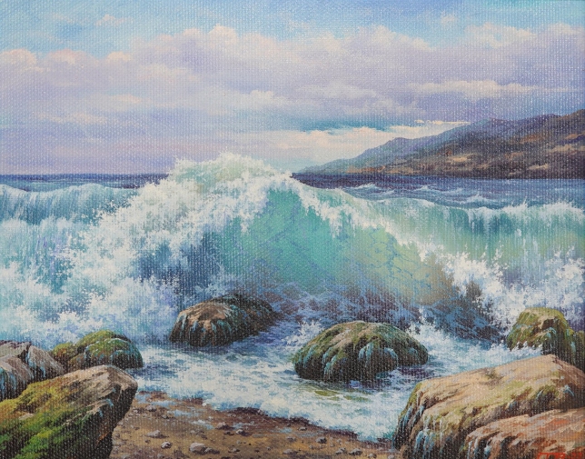 Painting for sale online - Wave -012