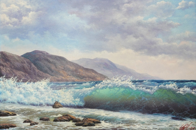 Painting for sale online - Wave-013