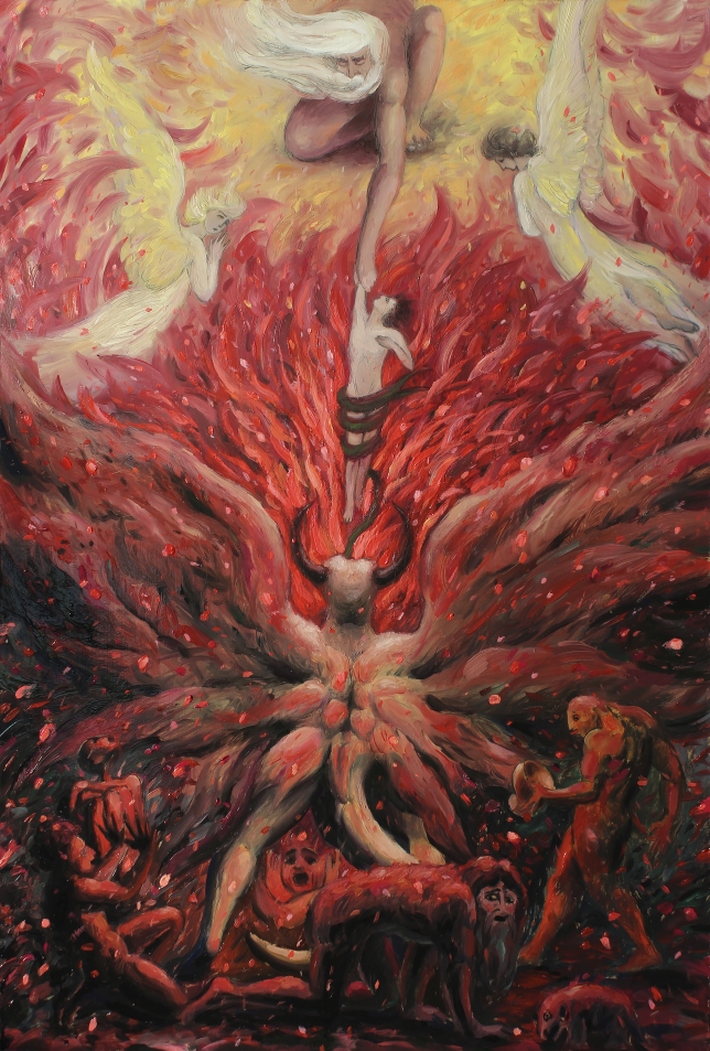 Painting for sale online - TUG OF MAN