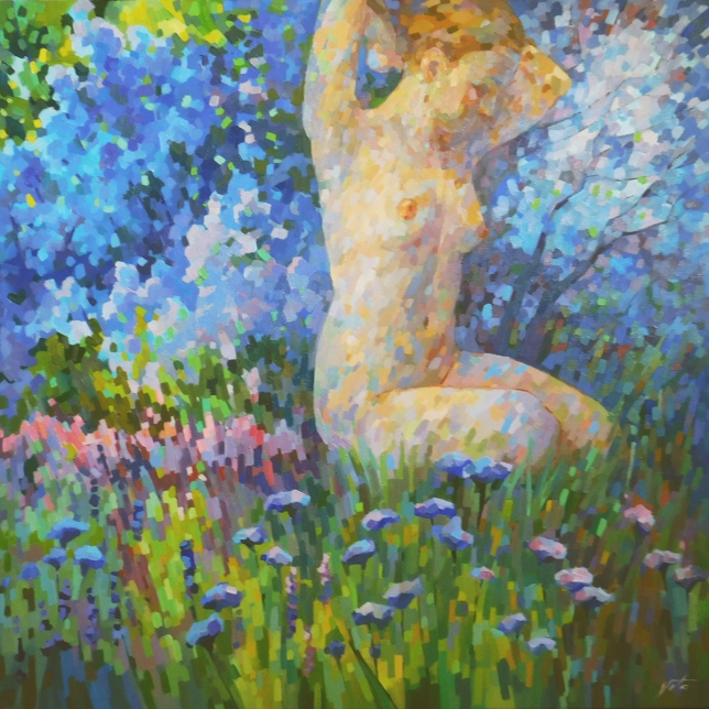 Painting for sale online - In azure glare